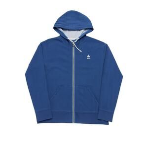 Burton DRYRIDE Full-Zip‎ Hoodie Jacket Men’s Large Blue Logo Sweatshirt 2014